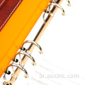 Binder Notebook Lough-Weaf Leaf Vintage Leather Journals التخطيط